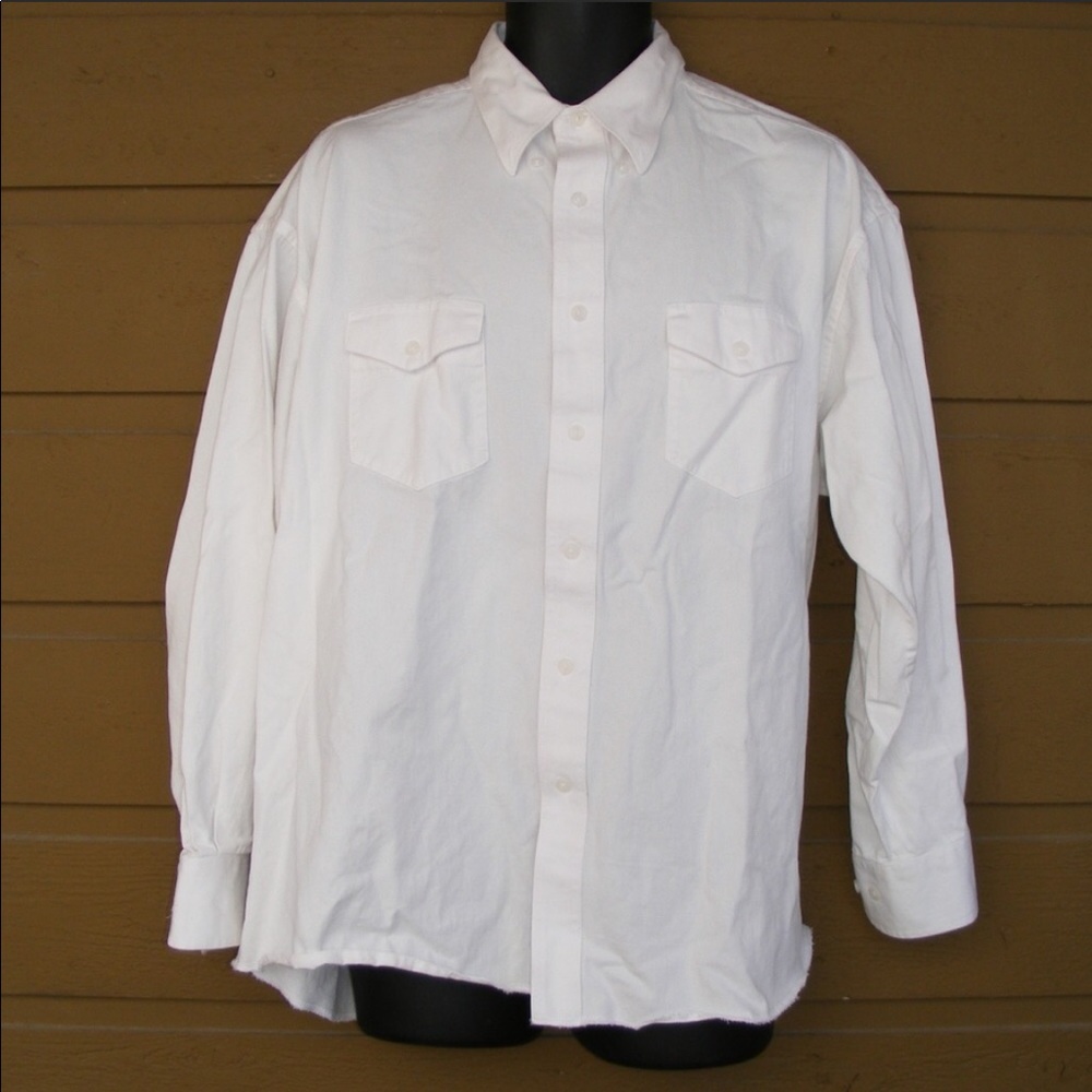 vintage WRANGLER Dress Shirt, 18/35 Long sleeves